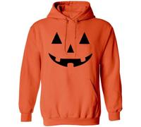 Mainfini Men Ribbed Cuff Hoodie Halloween Pumpkin Costume XL