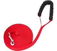 Mainiusi Medium Dog Leads 50m, Training Lead for Dogs with Padded Handle, Extra Long Line 50m Long Dog Leash for Recall Training, Tracking Leash for Dogs, Ideal for Yard, Lawn, Park, Beach, Obedience