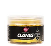 Mainline Baits Clones Barrel Wafters | Match Fishing Hook Bait | Sweetcorn Flavour | Size 10mm x 14mm | Semi Bouyant
