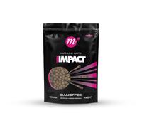 Mainline Baits High Impact 10mm Banoffee 1kg, Complete Food Source Bait, Shelf Life Boilies, Resealable Pack.