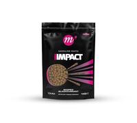 Mainline Baits High Impact 10mm Blackcurrant 1kg, Complete Food Source Bait, Shelf Life Boilies, Resealable Pack.