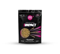 Mainline Baits High Impact 10mm High Leakage Pineapple 1kg, Complete Food Source Bait, Shelf Life Boilies, Resealable Pack.