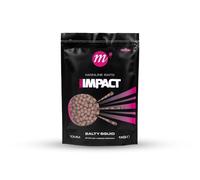 Mainline Baits High Impact 10mm Salty Squid 1kg, Complete Food Source Bait, Shelf Life Boilies, Resealable Pack.