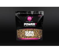 Mainline Baits Power+ Particles Supa Seed 2kg, Seeds, Tares, Crushed Maize and Tigers, Multi-Stim liquid Additive, Spod Mix and Loose Feed, Code M37026.