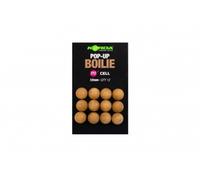 Korda Pop Up Boilie ISO Fish, Imitation Carp Fishing Hookbaits, 12mm, Qty 12, Spinner Rig Ready, Recessed Hair Stop Cavity