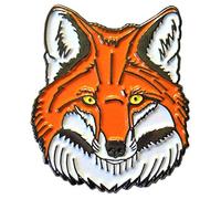 Mainly Metal ™ Enamel Pin Badge Fox (25mm) Countryside Wildlife Vixen Cub Dog