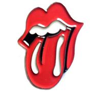 Mainly Metal Enamel Pin Badge Kiss Me Quick Happy Lips (25mm)