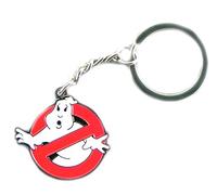 Mainly Metal Ghostbusters Keychain Insignia Symbol Multi-coloured Art Deco Keychain Accessory
