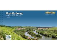 Esterbauer – MainRadweg from Bayreuth to Mainz – 1:75.000, 546 km, GPS tracks – Spiral bound