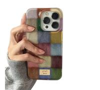 Mainrenka Trendy Aesthetic Cute Colorful iPhone 13 Case Shockproof Design Slim Fit Protective Cover Phone Case with for Women Girls