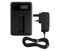 Mains Battery Charger for Canon Digital IXUS 500 HS, IXUS 510 HS, IXUS 1000 HS, IXUS 1100 HS, IXY Digital 50s, Powershot N, N2, SD4500 IS Camera - Replacement for CB-2LBE charger for NB-9L Battery