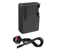 Mains Battery Charger for Panasonic Lumix DMC-FS20, DMC-FS3 DMC-FS5 DMC-FX30, DMC-FX33, DMC-FX35, DMC-FX36, DMC-FX37, DMC-FX38, DMC-FX55, DMC-FX500, DMC-FX520 Camera - For CGA-S008E, DMW-BCE10 Battery