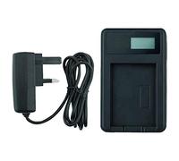 Mains Battery Charger for Sony DCR-DVD304, DCR-DVD305, DCR-DVD306, DCR-DVD308, DCR-DVD310, DCR-DVD403 Camcorder - Smart Display for Accurate Battery Charge Status