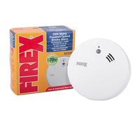 Mains Optical Smoke Alarm Interlinked Battery Backup | Kidde Firex | EXPIRY 2036