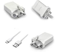 Mains Wall Charger Quick Charge 5V/9V 2.0A Compatible P9, Nexus 6P, Honor 8, P9 Plus, Honor Note 8, Honor V8 with USB Type C Data Sync Charge Cable HW-059200BHQ