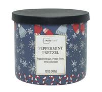 Mainstays Scented 3 Wick Jar Candle Peppermint Pretzel 13Oz