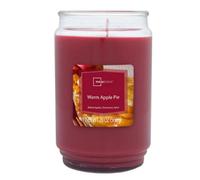 Mainstays Tall Jar Warm Apple Pie Scented Candle 566G Glass Jar
