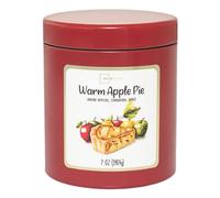 Mainstays Warm Apple Pie Red Scented Candle 7oz (198.4g)