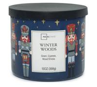 Mainstays Winter Woods Scented 3 Wick Candle 369G Glass Jar