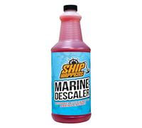 Mainstream Marine Descaler Solution, Multi-Purpose Descaling Solvent, Bio-Growth, Marine Boat Engine Flush and A/C Systems, 1 Quart
