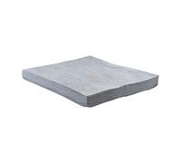 Maintenance Absorbent Pads - Absorb Oil, Water, Coolants, For General Use - Spill Control Sheets - 50cm x 40cm, 20 Sheets, Sonic Bonded Core with Spun Bound Top Layer, Grey - Indoor/Outdoor Use
