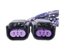 Maintenance Captain 2pcs 3Wire PT-E85-2 Fuel Sensor Connector Pigtail Harness Fuel Composition Ethanol for GM E85 Flex Replacement 13577394