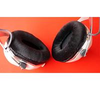 Maintenance Earpads Leather Cushion Repair Parts Compatible with V-Moda Crossfade M-80 M80 XS Headphones (Black)