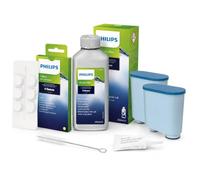 Maintenance Kit for Philips Coffee Machines, Descaler & Filters