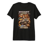 Maintenance Legend Facility Master Fix It Squad 90s Bootleg Premium T-Shirt