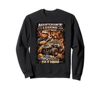 Maintenance Legend Facility Master Fix It Squad 90s Bootleg Sweatshirt