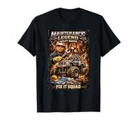 Maintenance Legend Facility Master Fix It Squad 90s Bootleg T-Shirt