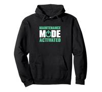 Maintenance Mode Activated Funny Facilities Manager Janitor Pullover Hoodie