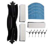 Maintenance Parts for Laresar Evol 3 Robot Vacuum Cleaner Including Mop Pads, Side Brushes, and Filters to Keep the Device Working at Best Performance (B)