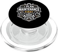 Maintenance Planning Mindset Emblem for Reliability Pros PopSockets PopGrip for MagSafe