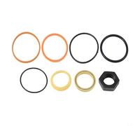 Maintenance Seal Kit for Bobcat T190 S175 S185 S205 Track for loader | Includes piston seal, rod seal, wiper, nut, O-ring, essential for tilt cylinder maintenance and repair