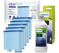 Maintenance set for Philips Saeco 5 water filters, Philips CA6700/10...