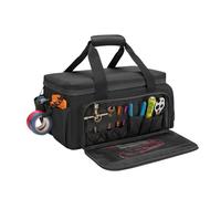 Maintenance Tool Bag - Repair Kit Satchel, Tradesman Handle Box, Rugged | Technician Site Chest Component Hardware Organising Wrap For Electrician Plumber Smith Jobsite Screwdriver Wrench Set