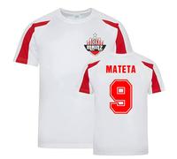 Mainz 05 Junior Jean - Philippe Mateta Mainz Sports Training Jersey in White | Size: 5-6 Years Mainz 05 White 5-6 Years