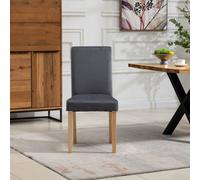 Maiolo Velvet Dining Chairs - Set Of 2 - Grey