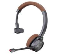 MAIRDI Wireless Headset with Microphone for PC, 40H Playtime Mono Bluetooth Headset with Mic for Office Computer Laptop Business Meeting Teams