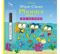 Mairi Mackinnon Wipe-clean Phonics book 1 Paperback Mairi Mackinnon Multicolor