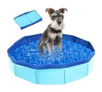 MAIROX Swimming Pool Dogs and Cats, Pet Pool, Dog Bathtubs, Small Dog Pool, Pools for Large Dogs, Foldable Dog Pool, Suitable for Indoor Outdoor (50 x 8 cm)