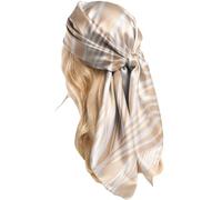 MAIRY Ladies Scarf Silk Bandana Satin Square Hijab Scarfs Headscarf Neckerchief Handkerchiefs Multi-Use Scarves for Women UK GB090084