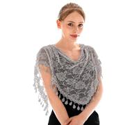 MAIRY Scarves for Women UK Mantilla Veil Catholic Church Chapel Latin Mass Holy Communion Religious Ceremony Formal Lace Head Cover Scarf148005