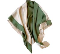 MAIRY Women's Scarves & Wraps Satin Square Hijab Bandanas Fashion Silk Feeling Headscarf Headdress Soft Hair Wrap for Sleeping 90 X 90 CM Scarf,90010