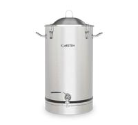 Beer Keg Mash Tank Kettle Home Brew Beer Wine Juice Ferment 30L Stainless Steel