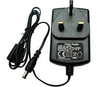 maisi 12V 2A Power Supply Adapter, AC/DC Converter Adapter Driver Transformer UK Plug 5.5 * 2.1mm with 1m Lead, for LCD, Router, CCTV Camera