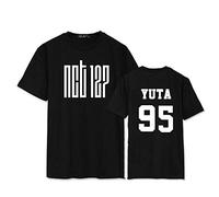 Maisley NCT 127 Short-Sleeved T-Shirt Seoul Concert Officially T-Shirt Male and Female Students Summer Short-Sleeved DOYOUNG JAEHYUN Johnny JUNGWOO Mark Taeil TAEYONG YUTA Tshirt