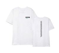 Maisley Seventeen Korean Fashion Cotton Short-Sleeved S.COUPS JEONGHAN Joshua Jun Hoshi Wonwoo Woozi DK MINGYU THE8 SEUNGKWANFans Cotton Printed Students Summer Tshirt White
