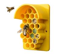 Maison Abeilles, Forme Rayons Impression 3D Anti-UV, Beaching Ruche Avec Impression 3D, Solution Robust Pour Cours Porches Jardins Pelouse, Utilisation Facile Clôtures Extérieures Troncs